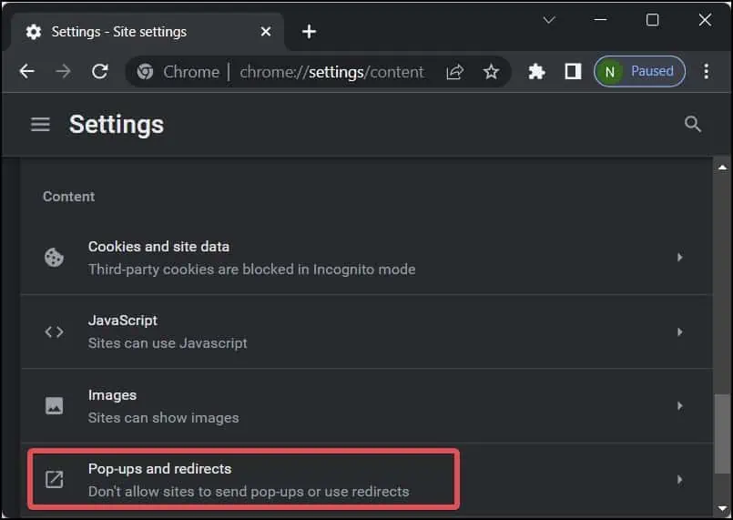 popups-and-redirects-on-chrome
