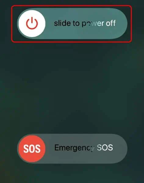 How to Fix “Find My Unavailable. Unable to Connect to Server” Error? 1 power-off-slider