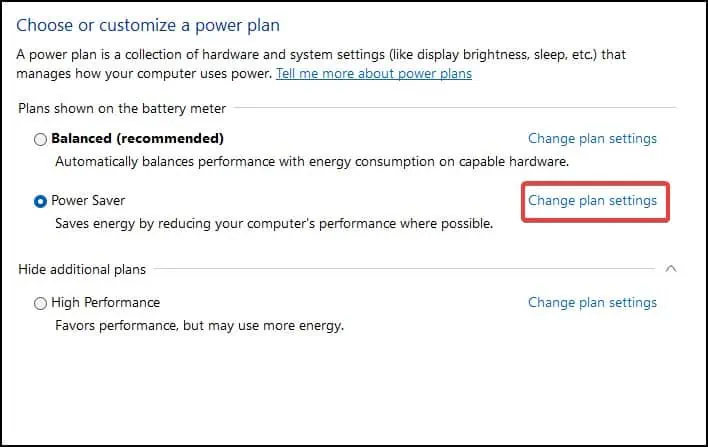 power-plan