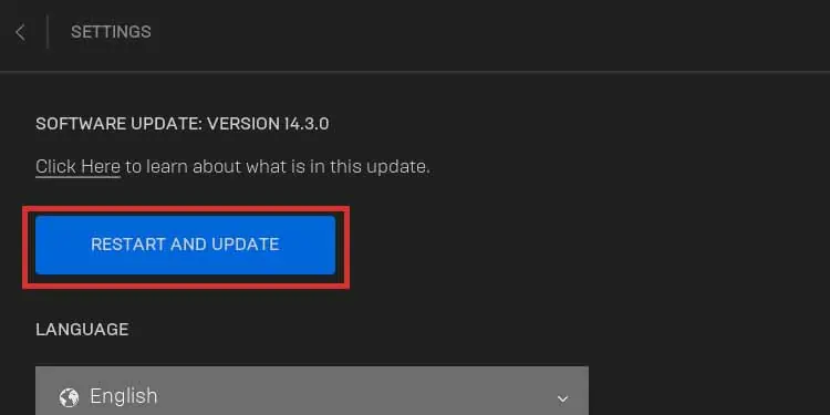 Fortnite Mic Not Working? Here are 9 Ways to Fix It 101 restart-and-update-epic-games