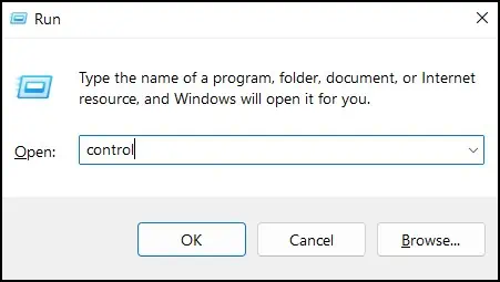 run-control-panel