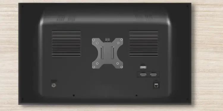 How to Mount a Monitor Without Holes 28 secure-using-the-nuts
