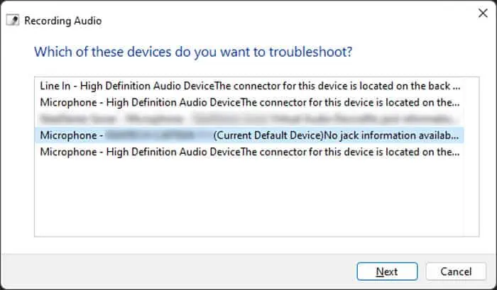 select-microphone-in-recording-audio-troubleshooter