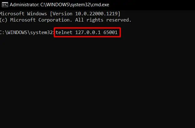 How to Check if a Port is Open on Windows 20 telnet-command