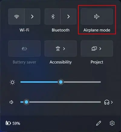 WiFi Not Turning On in Windows? How to Fix it 17 toggle-airplane-mode
