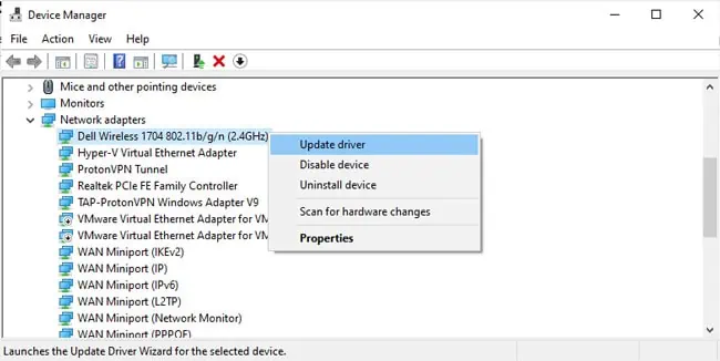Network Reset Not Working? Try These Fixes 12 update-dell-wireless-driver-1