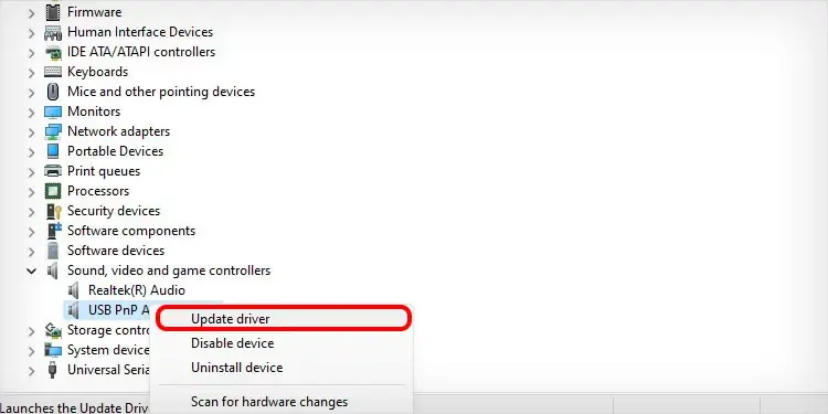 Fortnite Mic Not Working? Here are 9 Ways to Fix It 95 update-pnp-driver