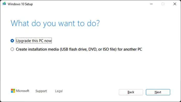 12 Ways to Fix "We Couldn’t Complete the Updates Undoing Changes" Error 27 upgrade-this-pc-now