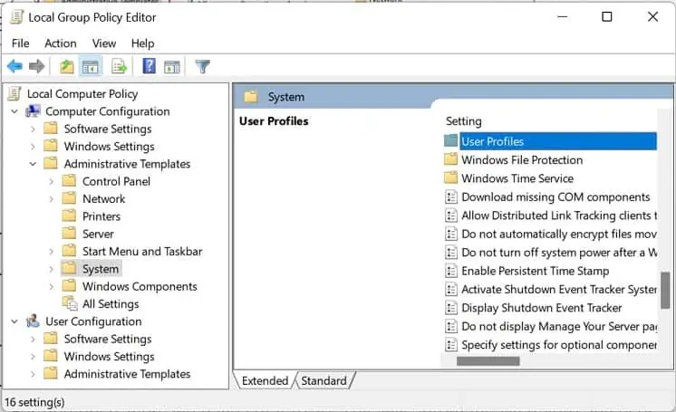 How to Delete User Profile on Windows (3 Possible Ways) 30 user-profiles-in-local-group-policy-editor