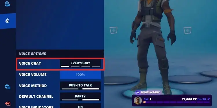 Fortnite Mic Not Working? Here are 9 Ways to Fix It 104 voice-chat-settings-fortnite