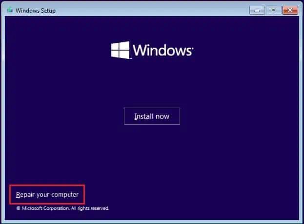 Fix: System Cannot Find Any Bootable Devices 11 windows-repair-your-computer