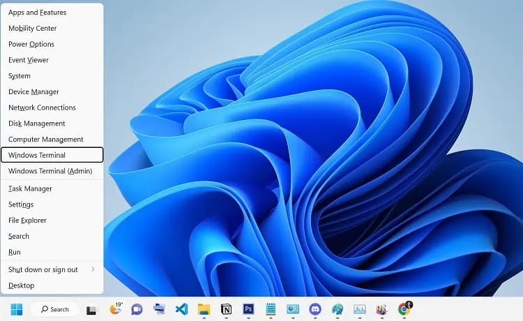 How to Check SSD or HDD in Laptop (4 Possible Ways) 6 windows-x-windows-terminal