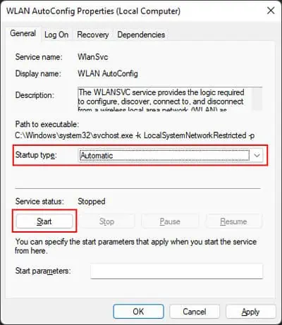 WiFi Not Turning On in Windows? How to Fix it 21 wlan-autoconfig-automatic-start