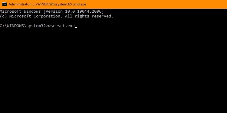 Microsoft Store Not Opening? Here’s How to Fix it 6 wsreset