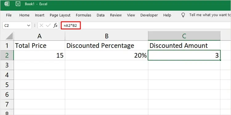 Calculate-Amount-Excel