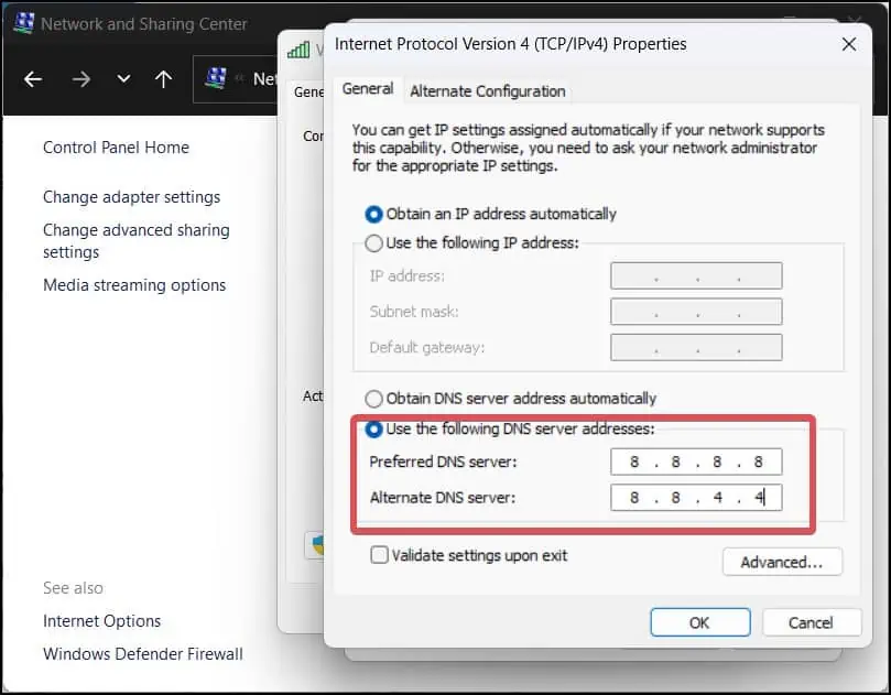 How To Check Your DNS Server 11 Change-DNS-server-1