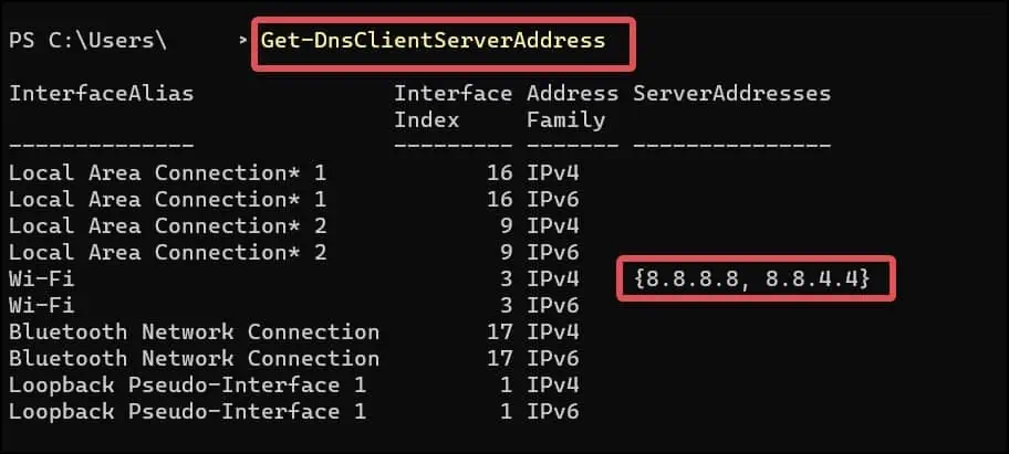 How To Check Your DNS Server 12 Check-DNS-using-powershell