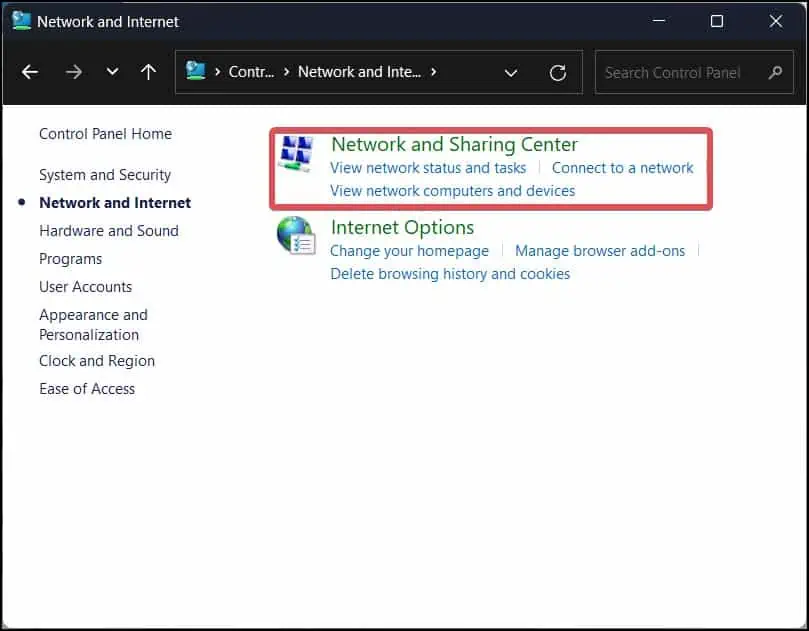 How To Check Your DNS Server 5 Network-and-sharing-center