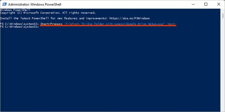Run-Exe-file-with-Start-Process-Wait-parameter