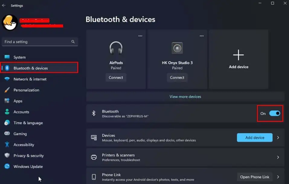 How to Turn Bluetooth on Dell Laptop? 6 bluetooth-on-settings-1