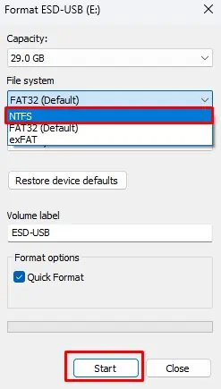 3 Ways to Fix “File Is Too Large For Destination File System” 3 change-file-system-file-too-large-for-destination-file-system