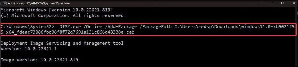 How to Perform Windows 11 Manual Update 9 cmd-update-1024x231