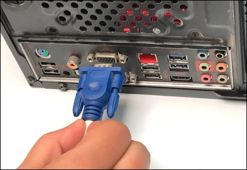 How to Fix: No VGA Signal on Monitor? 3 connect-vga-to-mobo