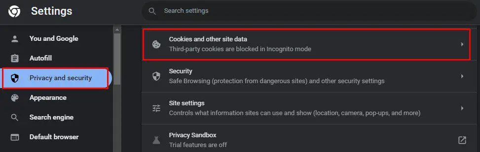 12 Ways to Make Your Google Chrome Faster 10 cookies-and-other-site-data