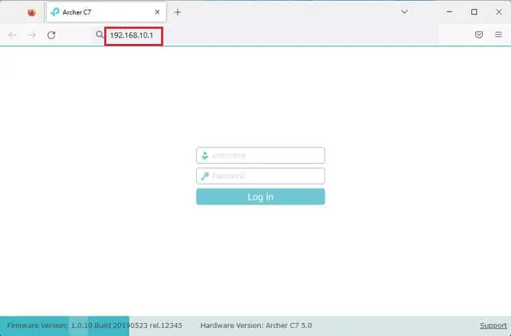How to Update Router Firmware on TP-Link (2 Possible Ways) 2 copy-and-paste-ip-address-1