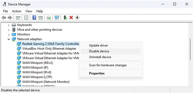 How To Reset Ethernet Adapter 4 disable-ethernet-controller