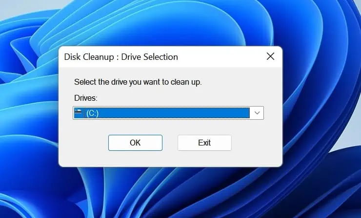 disk-cleanup-drive-selection