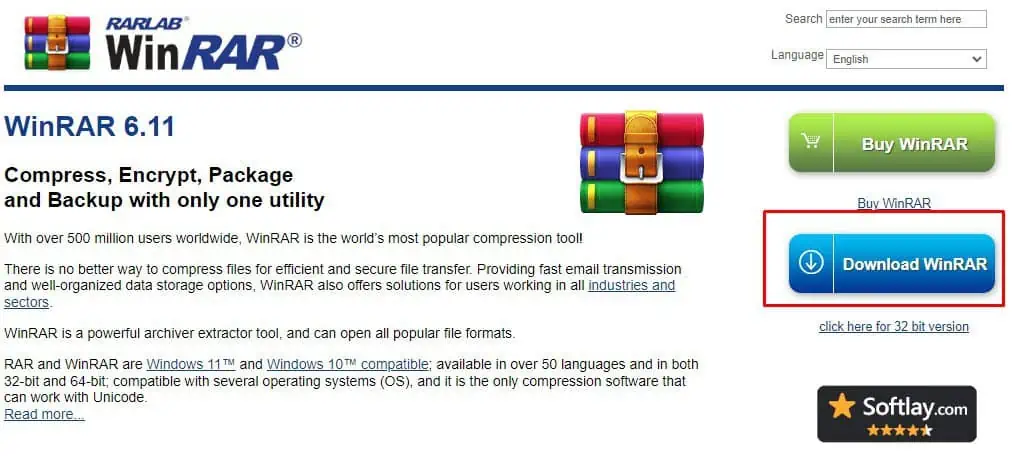 3 Ways to Fix “File Is Too Large For Destination File System” 6 download-winrar