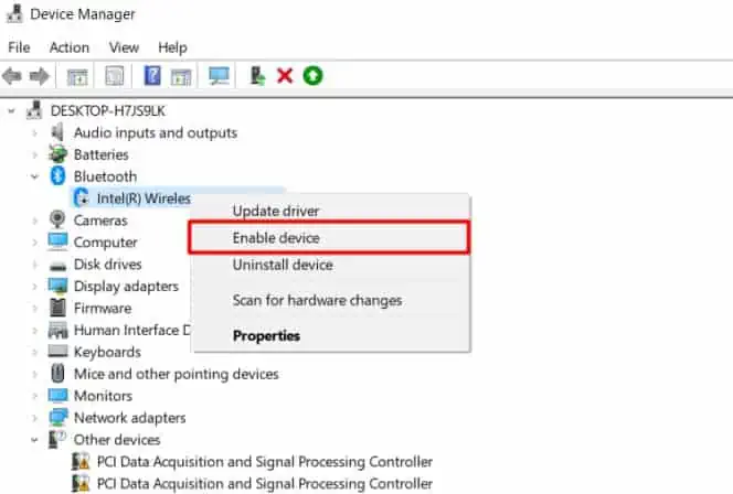 How to Turn Bluetooth on Dell Laptop? 5 enable-bluetooth-devmgmt