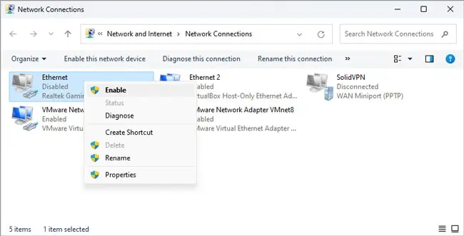 How To Reset Ethernet Adapter 2 enable-ethernet-adapter