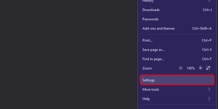 7 Ways to Fix PR_CONNECT_RESET_ERROR on Mozilla Firefox 3 go-to-Settings.-1