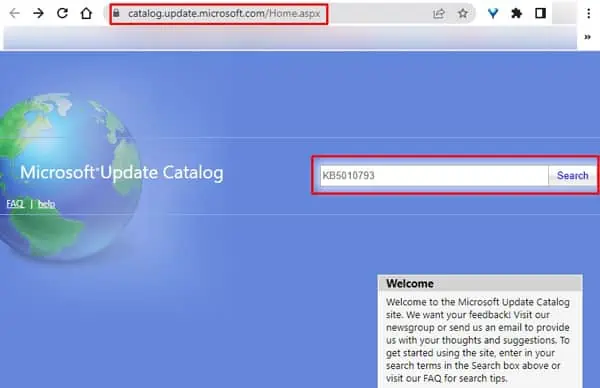 Fix: The L2TP Connection Attempt Failed Because the Security Layer Encountered a Processing Error 9 microsoft-update-catalogue
