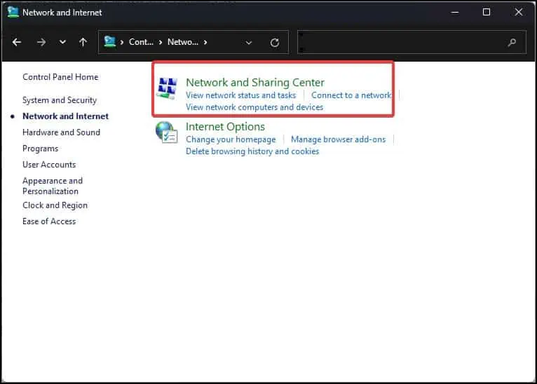 Fix: Incorrect PSK Provided For Network SSID 4 network-and-sharing-center-1