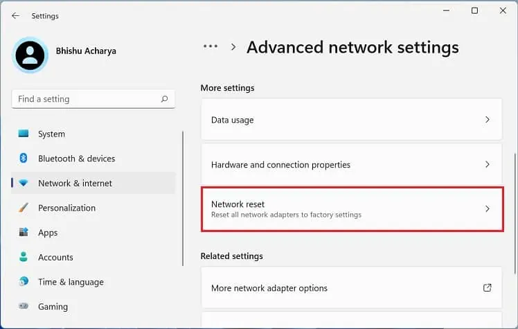 8 Possible Ways to Fix “No Internet, Secured” Error 12 network-reset-1