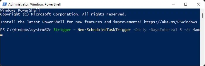 new-scheduled-trigger-daily-interval