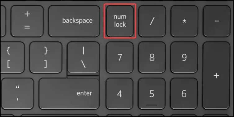 num-lock-key