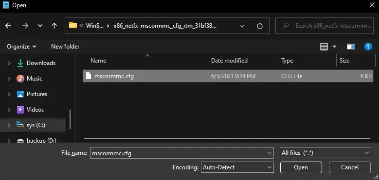 open-cfg-file-in-notepad