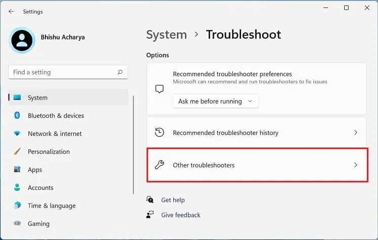 8 Possible Ways to Fix “No Internet, Secured” Error 23 other-troubleshooters-3