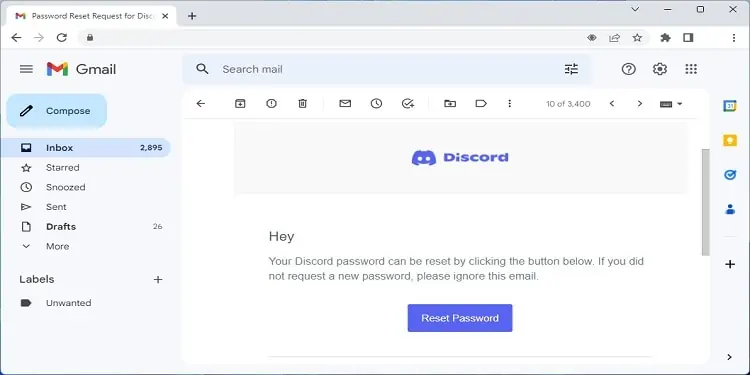 7 Ways to Know if Your Email Has Been Hacked 6 password-reset-mail