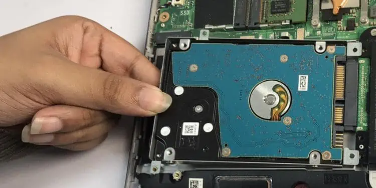 How to Fix HP Caps Lock Blinking (9 Proven ways) 5 remove-hard-drive