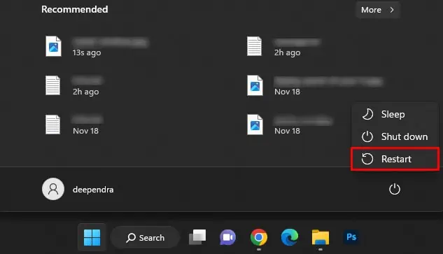 Fix: Windows Cannot Verify the Digital Signature for This File 1 restart-windows