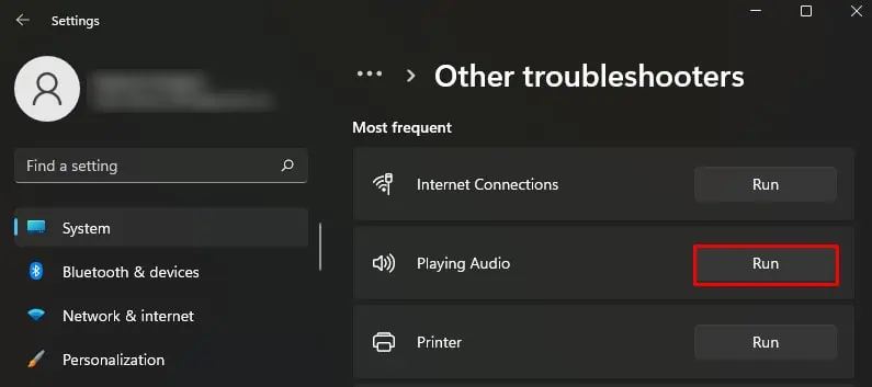 Lenovo Laptop Audio Not Working? Try These 8 Fixes 7 run-audio-troubleshooter