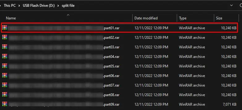 3 Ways to Fix “File Is Too Large For Destination File System” 9 run-first-file-compress-and-split