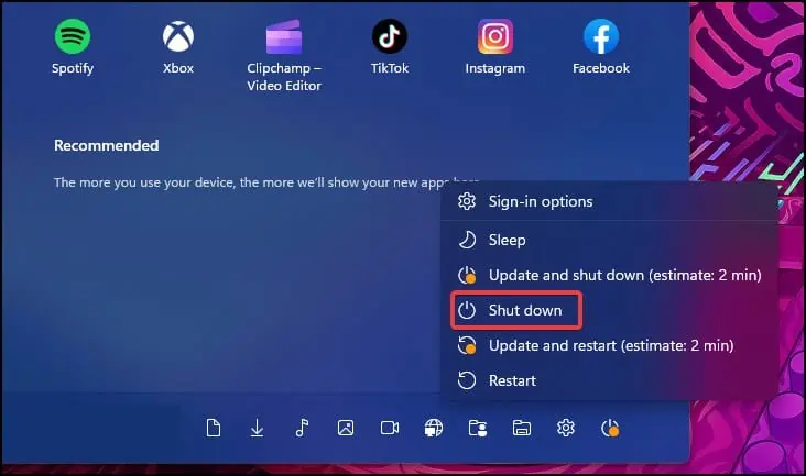 shut-down-device