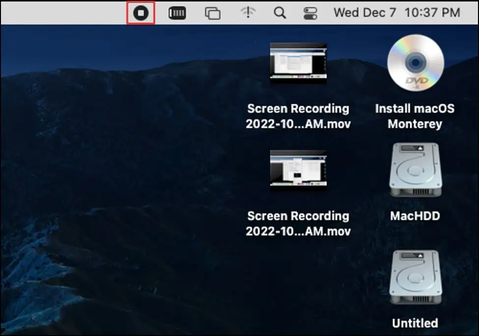 How to Fix “Your screen is being observed”? 1 stop-record-button-1