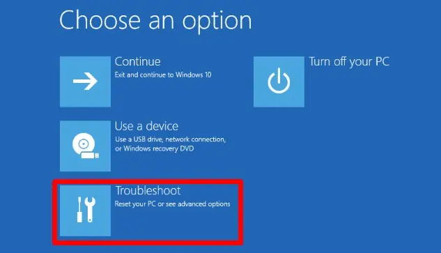 Fix: Windows Cannot Verify the Digital Signature for This File 2 troubleshoot-option